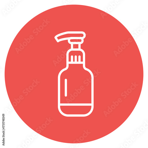 Hand Gel icon vector image. Can be used for Spa.