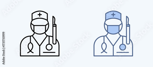Surgical Multiple Style Icon Collection