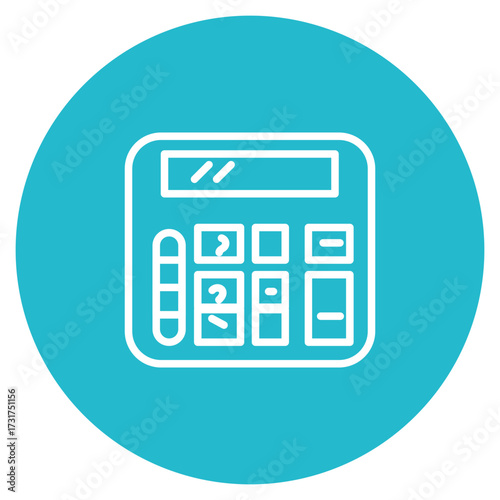 Project Estimate icon vector image. Can be used for Project Management.