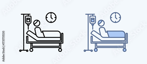 Inpatient Multiple Style Icon Collection