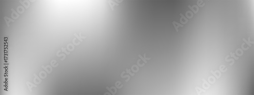 Sleek and realistic metallic background with a polished silver, chrome, or brushed steel finish. The smooth surface features a soft vertical gradient and reflective highlights
