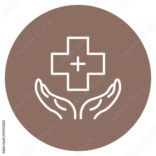 First Responder icon vector image. Can be used for Natural Disaster.