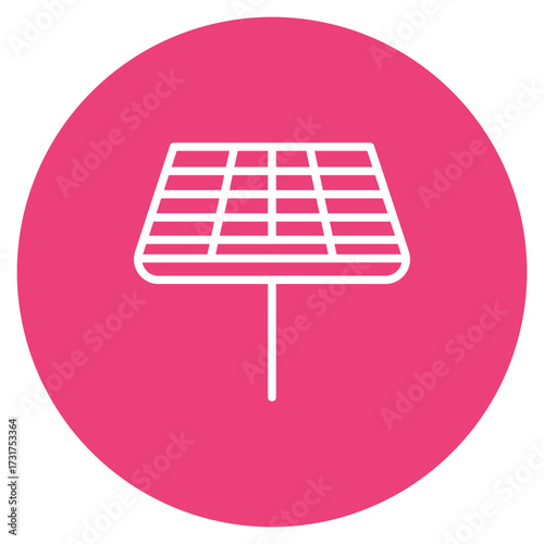 Solar Cell icon vector image. Can be used for Electric Circuits.