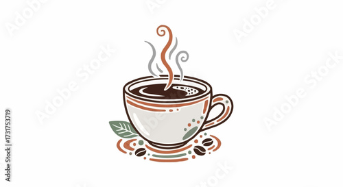 cup of hot coffee