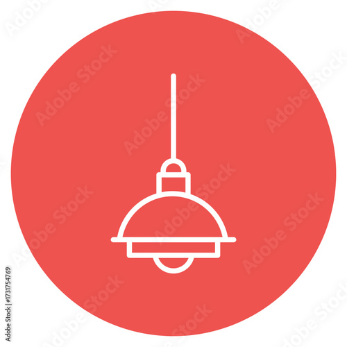 Cleaning Light Fixtures icon vector image. Can be used for Cleaning and Dusting.
