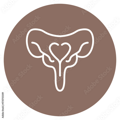 Pelvis icon vector image. Can be used for Human Anatomy.