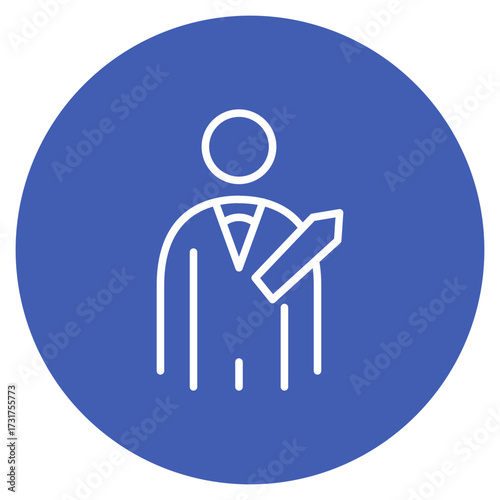 Adaptability icon vector image. Can be used for Personality Traits.