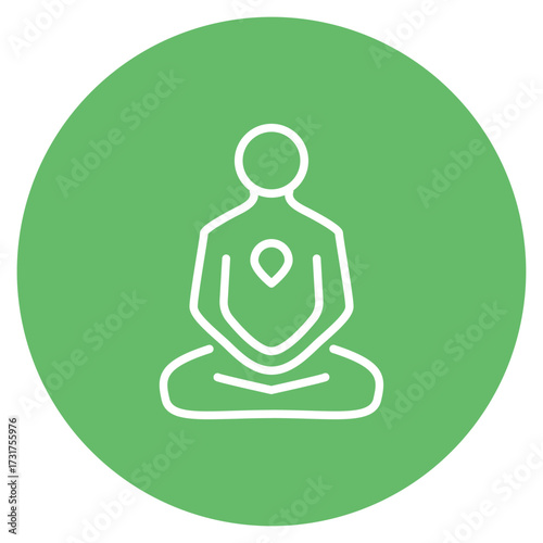 Self Awareness icon vector image. Can be used for Personality Traits.
