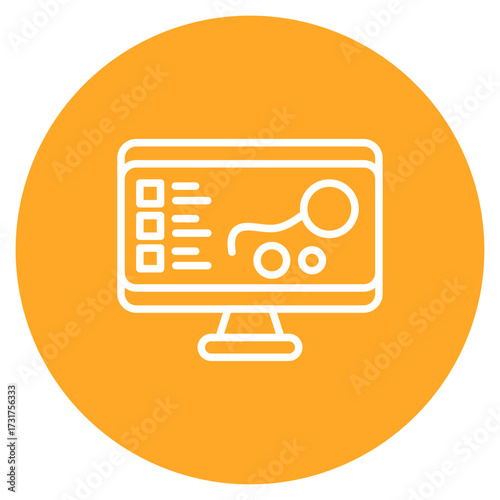 System Testing icon vector image. Can be used for Quality Assurance.