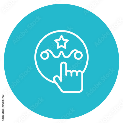 Feedback icon vector image. Can be used for Leadership.
