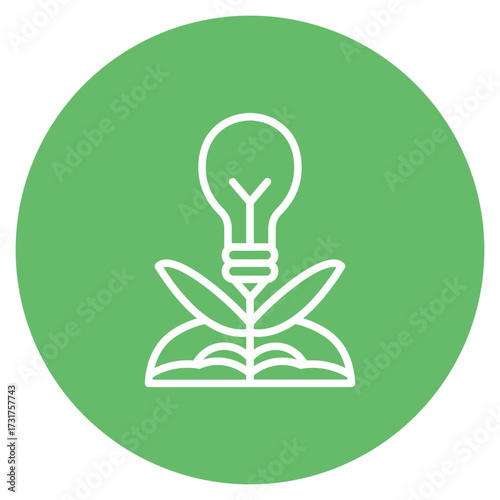 Inspiration icon vector image. Can be used for Leadership.