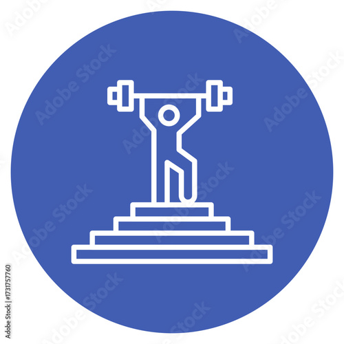 Motivation icon vector image. Can be used for Leadership.