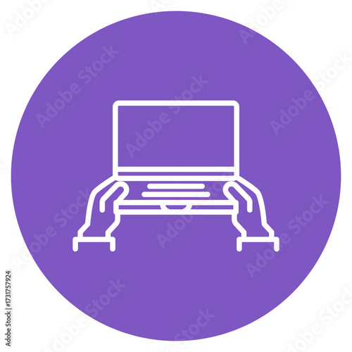Network Optimization icon vector image. Can be used for Networking.