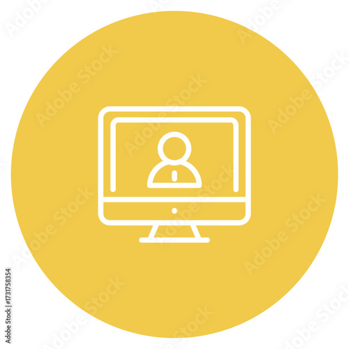 Network Access Control icon vector image. Can be used for Networking.