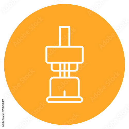 Consolidation icon vector image. Can be used for Business Analytics.
