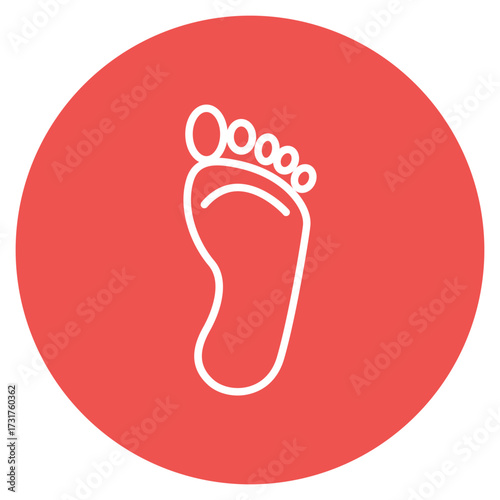 Carbon Footprint icon vector image. Can be used for Earth Day.
