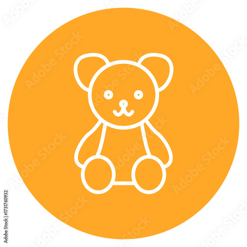 Stuffed Animals icon vector image. Can be used for Festa Junina.