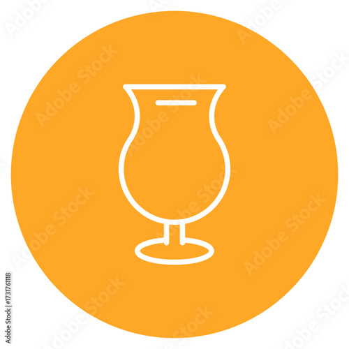 Caipirinha Cocktail icon vector image. Can be used for Festa Junina.