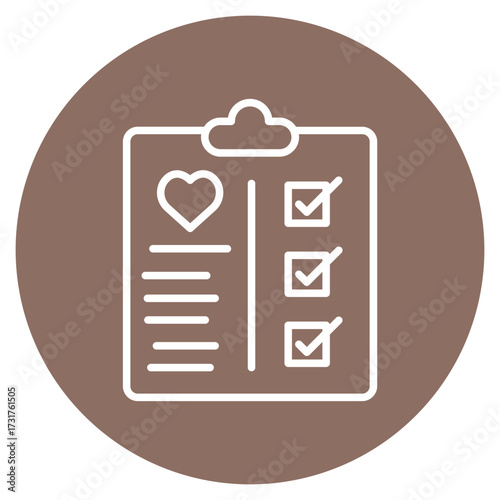 Immunization Record icon vector image. Can be used for Infectious Diseases.