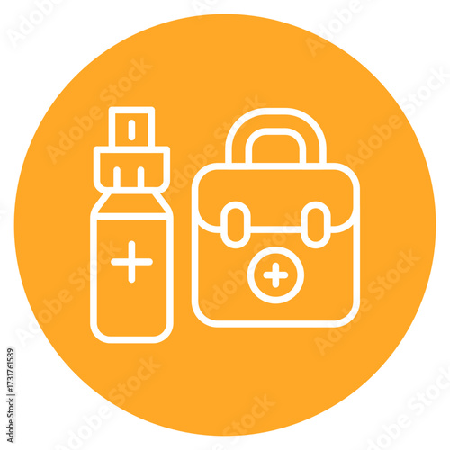 Pandemic Preparedness icon vector image. Can be used for Infectious Diseases.