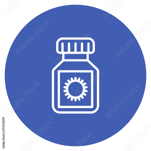 Antiviral Medication icon vector image. Can be used for Infectious Diseases.