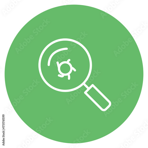 Disease Surveillance icon vector image. Can be used for Infectious Diseases.