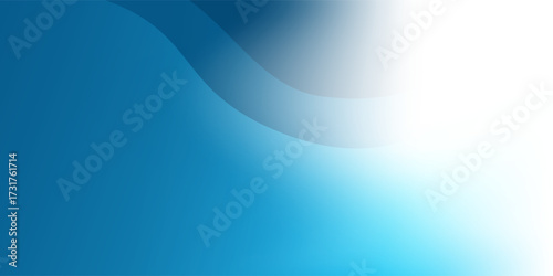 Abstract bright wavy background with translucent wavy, curvy shapes, soft gradient colors in blue and white. Modern flowing design, perfect for digital art, presentations, or contemporary decoration.