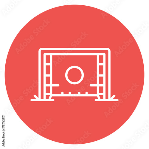 Goal Post icon vector image. Can be used for Rugby.