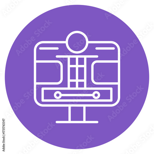 Scoreboard icon vector image. Can be used for Rugby.
