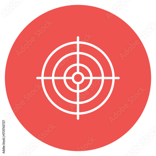 Radar icon vector image. Can be used for Ocean.