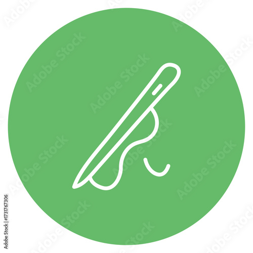 Needle icon vector image. Can be used for Shoemaker.