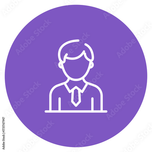 Art Director icon vector image. Can be used for Art and Craft Supplies.
