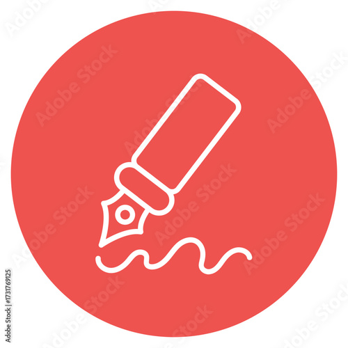 Hand Writing icon vector image. Can be used for Biometrics.