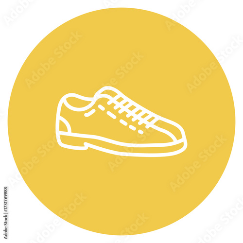 Bowling Shoes icon vector image. Can be used for Bowling.