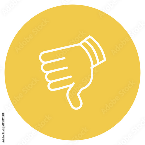 Disqualified icon vector image. Can be used for Volleyball.