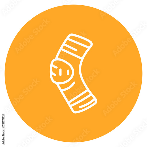 Elbow Pads icon vector image. Can be used for Volleyball.