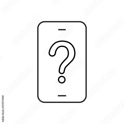 question. to ask questions. icons. look for answers to questions. frequently asked questions. icon with questions. banner. advertisement. black lines.