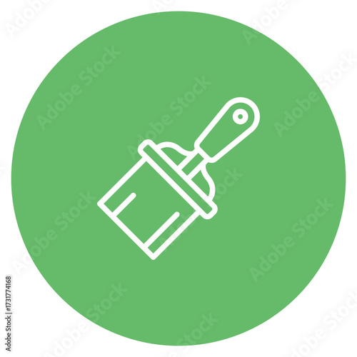 Plastering Trowel icon vector image. Can be used for Construction Tools.