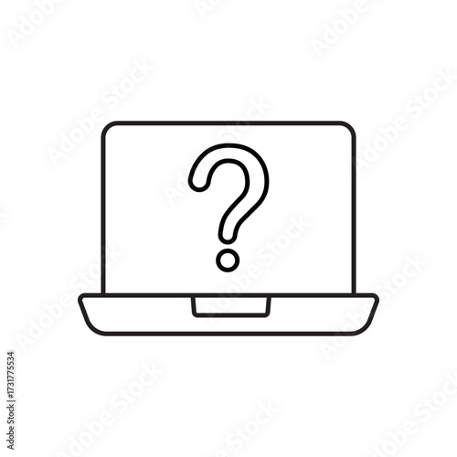 question. to ask questions. icons. look for answers to questions. frequently asked questions. icon with questions. banner. advertisement. black lines.