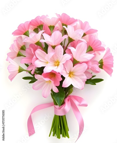 Pink Ribbon Bouquet