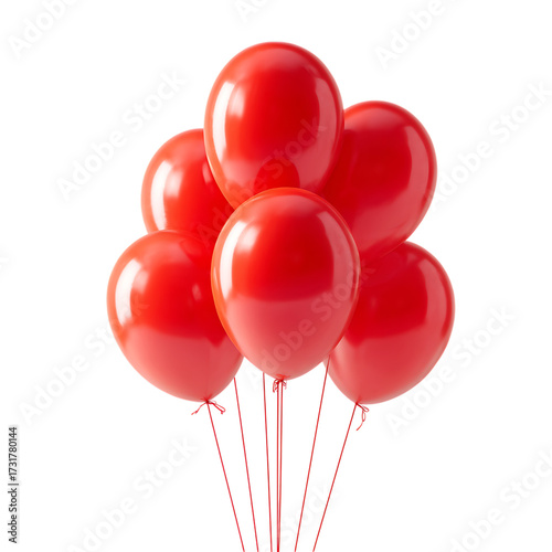 red balloons png