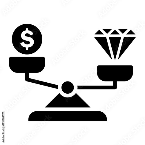 comparison Solid icon