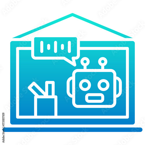 Robot Tutors Icon