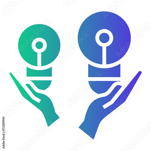 comparison Gradient icon