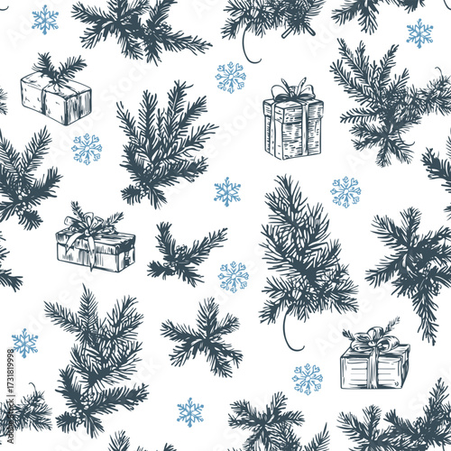 Vintage Christmas Pattern - Christmas decorations	
