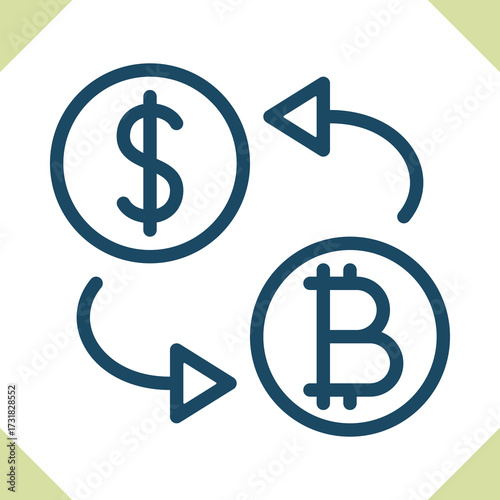 Currency Exchange Icon