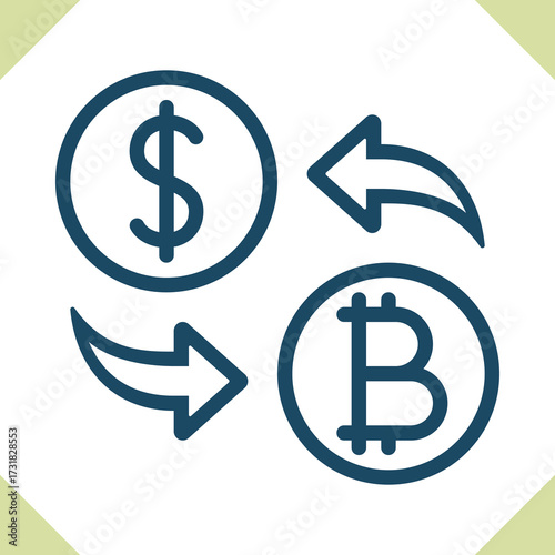 Currency Exchange Icon