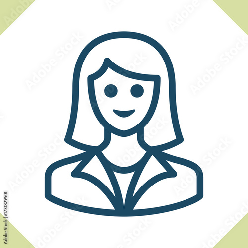 Businesswoman Icon