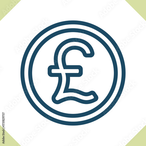 Currency - Pound Icon