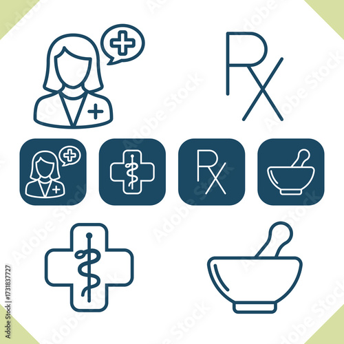 Pharmacy Icons